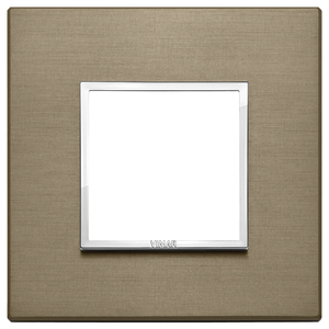 Vimar <b>Wall</b> <b>Plate</b> 11.6 Cm Dark Bronze Finish For Electrical Switches - Product Image 1
