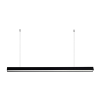 Ledfora LNR 40W Luminaire linéaire LED à haute efficacité 6000K Température de couleur Ra90 IP20 Construction en aluminium Certifié ROHS EMC