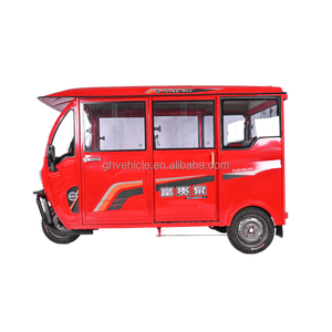 Triciclo Eléctrico de 3 Ruedas con Carrocería Cerrada para Adultos, con Capacidad para 4 Pasajeros y Gran Potencia - Product Image 4