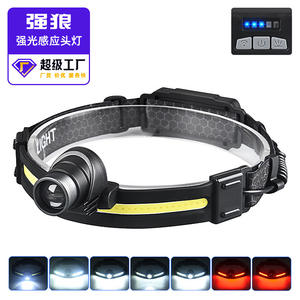 Linterna Frontal LED TDLIGHT Recargable de 1200mAh con Zoom, para Pesca y Actividades al Aire Libre, con Sensor XPG COB - Product Image 2