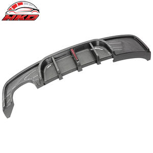 Difusor Trasero para BMW E82 E88 2008-2013 M Performance con LED, Impresión de Fibra de Carbono, ABS, Accesorios para Auto - Product Image 3