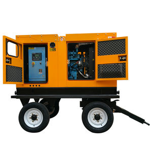 サイレントトレーラーに取り付けられたディーゼル発電機セット30KW、50KW、60KW、70KW、<span class=keywords><strong>80KW</strong></span>、100KW、120KW、150KWSuperサイレントディーゼル発電機セット - Product Image 2