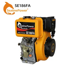 SE186FA Bán Sỉ Động Cơ Máy Móc 5l Động Cơ Diesel Nhỏ 10 HP Động Cơ Đơn Làm Mát Bằng Không Khí Xi Lanh