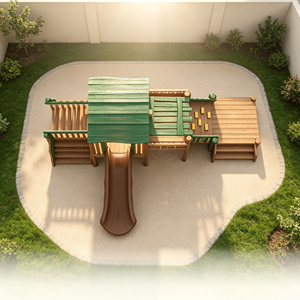 Hikeylove - Tobogán de <span class=keywords><strong>Madera</strong></span> Personalizado <span class=keywords><strong>para</strong></span> <span class=keywords><strong>Parques</strong></span> de Atracciones Comerciales al Aire Libre y Jardines, Deportes Infantiles, Ocio, Alta Capacidad - Product Image 4