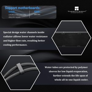 Thermalright Wonder Tầm nhìn 360 UB chơi game PC bên ngoài nước hệ thống làm mát SAMA 360mm argb AIO làm mát chất lỏng - Product Image 5