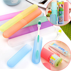 Food Grade ABS Plastic Travel-Friendly Toothbrush Case