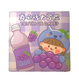 Jeu de cartes <span class=keywords><strong>interactif</strong></span> pour fête, vérité ou défi, jeu de société amusant pour la construction d'équipe, accessoires de jeu - Product Image 5