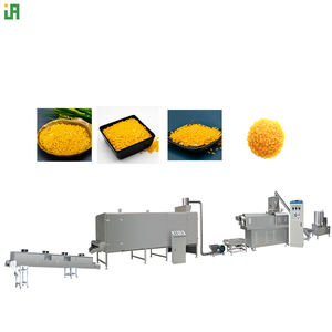 Macchina per la produzione di riso istantanea arricchita artificiale completamente automatica arricchita linea di produzione impianto - Product Image 2