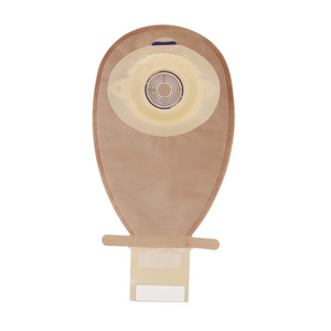 <span class=keywords><strong>Bolsa</strong></span> de Colostomía Ovalada <span class=keywords><strong>Convexa</strong></span> Drenable de Una Pieza con Barrera de Tela No Tejida de Doble Cara Recortable <span class=keywords><strong>para</strong></span> Estoma Retractil - Product Image 1