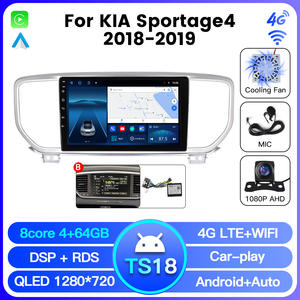 Navifly Shenzhen audio del coche auto radio Android Control <span class=keywords><strong>para</strong></span> coche KIA Sportage4 2018-2019 <span class=keywords><strong>TV</strong></span> pantalla táctil inteligente - Product Image 4