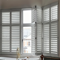 Persianas de Plástico para Ventanas Arqueadas, Directamente de Fábrica en China, con Opciones de PVC, Madera y Aluminio, Persianas Arqueadas Personalizadas para Iglesias