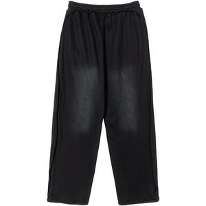 Pantalon décontracté pour homme ETAI, coupe mi-large, style urbain, effet délavé à la pulvérisation |   Cordon de serrage de haute qualité, anti-humidité - Product Image 5