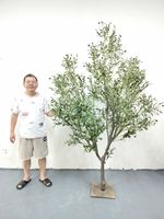 Heißer Verkauf künstlicher Olivenbaum Landschaft Olivenbaum 250cm Höhe und 200cm Breite