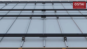 Supports de montage de <span class=keywords><strong>panneaux</strong></span> solaires anodisés noir mat de haute qualité EGS - Product Image 6
