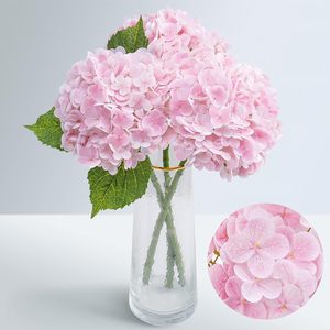 New handmade Hydrangea hoa duyên dáng vừa chi nhánh với keo mềm cho nhà đám cưới tốt nghiệp trang trí nội thất - Product Image 5