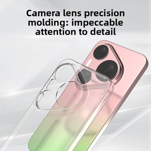 Coque souple transparente en TPU pour <span class=keywords><strong>Huawei</strong></span> P70 P80 P90, design créatif minimaliste, anti-chute, protection contre les chocs - Product Image 4