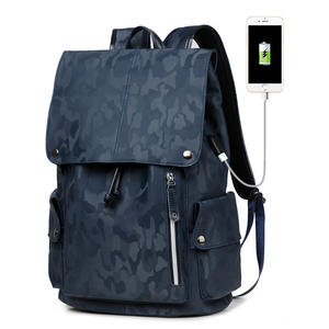 Mochila de Camuflaje con Carga USB, Versión Coreana, Fabricante Personalizado, Venta al por Mayor Directa - Product Image 3