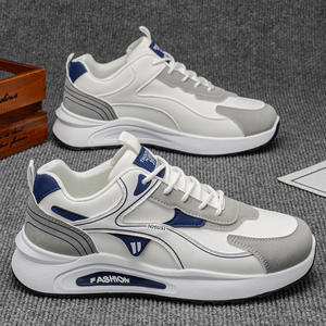 Chaussures de course décontractées pour hommes, respirantes, tendance, polyvalentes, à semelle épaisse, antidérapantes, nouvelle collection printemps - Product Image 4