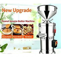 Machine professionnelle grande capacité haute efficacité pour la fabrication de beurre de cacahuète, de beurre de maïs, de beurre de sésame, facile à utiliser, moulin à farine