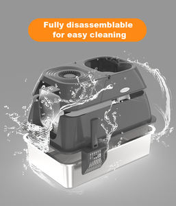 Fabrik-Anpassung Große Mengenrabatte 70*50*41 cm XXXL Extra Große Edelstahl-Katzentoilette - Product Image 4