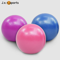 Ballon de massage Pilates anti-éclatement en PVC, diamètre 9 pouces, écologique, logo personnalisé, léger, pour la maison, la salle de sport et le yoga