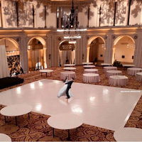 Sistema de Baldosas Portátiles para Decoración de Pistas de Baile de Boda