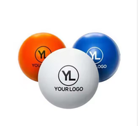Balle spongieuse anti-stress avec logo personnalisé pour fenêtre de 90 jours Jouet anti-stress en forme de cœur de football en mousse PU souple 004