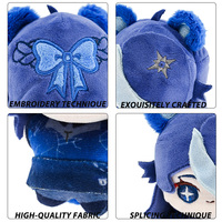 Peluches Anime Personnages Kawaii de Haute Qualité, Personnalisées, Douces, 20 cm, en Coton, Jouet de Poupée Debout avec Vêtements Amovibles
