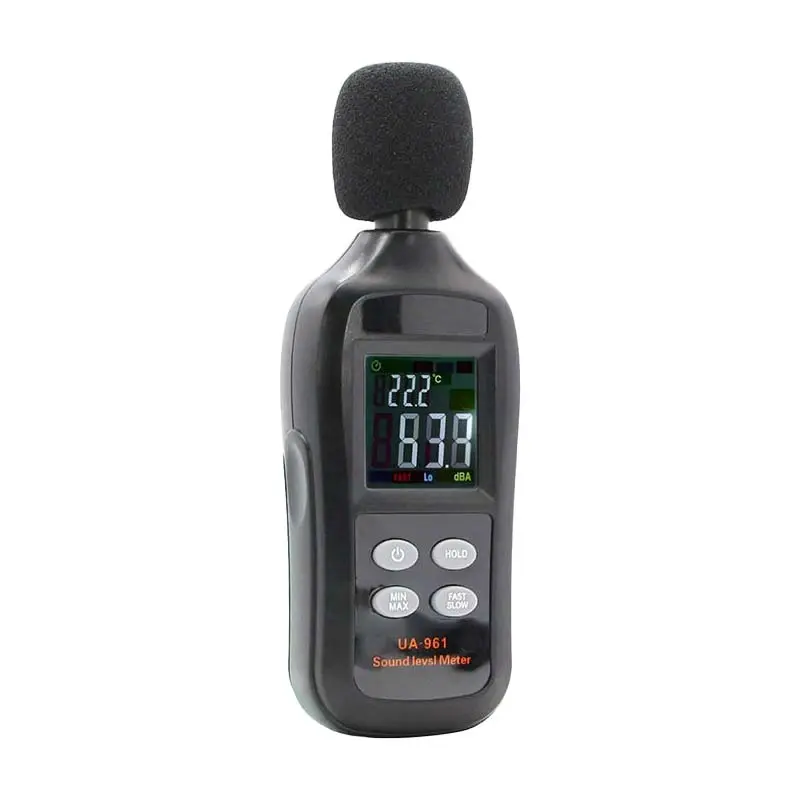 961 Groothandel Digitale Handheld Db Meter Geluidsgeluidsniveau Meter 35-135db Decibel Mini Geluidsniveau Meter