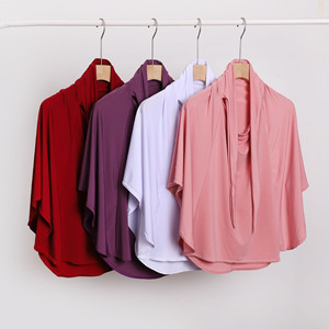 New Arrival Plain Premium Polyester <b>Hijab</b> Instant Luxury <b>Jersey</b> Wholesale Multi Color Luxury Head <b>Hijab</b> Muslim Lady Shawls - Product Image 6