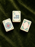 Vente directe usine – Nouveauté : Ensemble de tuiles de Mahjong américain à trois couches en acrylique 160 pièces (3 niveaux) |   Ensemble de mahjong de luxe |   Ensemble de carreaux en opale rose