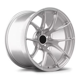 Jantes personnalisées 114,3 X 5 VS-5RSE Racing Wheel, jante forgée monobloc, finition argent brossé, pour modèles 18-21, déport pour E92 E93 M3 M4 M5 - Product Image 4