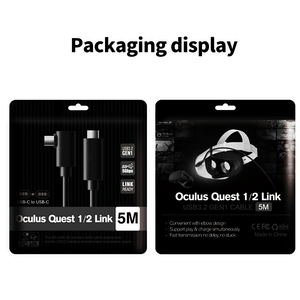 Câble de liaison pour accessoires PC VR USB3.1 10Gbps Type C à Type C câble à fibre optique de transfert de données pour <span class=keywords><strong>q</strong></span> 3 VR <span class=keywords><strong>link</strong></span> 5 m (16 ft) - Product Image 6