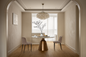 Plan d'étage de conception d'intérieur de style français Sanhai, rendu 3D Max, planification de l'espace, appartement, maison élégante, dernier concept de maison - Product Image 6