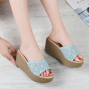 Ultimi Modelli di Sandali con Zeppa alla Moda per Ragazze e Signore - Product Image 6