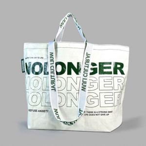 Bolsa de Compras Reutilizable Grande con Logotipo Personalizado, Bolsa de Compras de PP Tejido Laminado Impermeable - Product Image 6