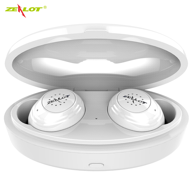 2019 Zealot New Hot Selling TWS bluetooth Earbuds Wireless Sport Earphones