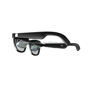 Stok Xreal Nreal hava akıllı AR gözlük projeksiyon ekranı 4 metre 130 "ekran 120Hz, süper keskin ekran 79g duvar boyutlu ekran