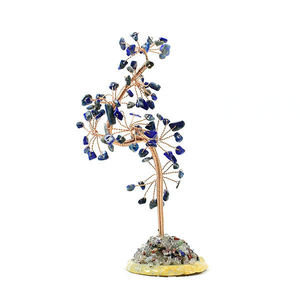 ต้นไม้เงินคริสตัลขนาดเล็ก ของตกแต่งบ้าน สำนักงาน ของขวัญ ของประดับโต๊ะทำงาน - Product Image 3