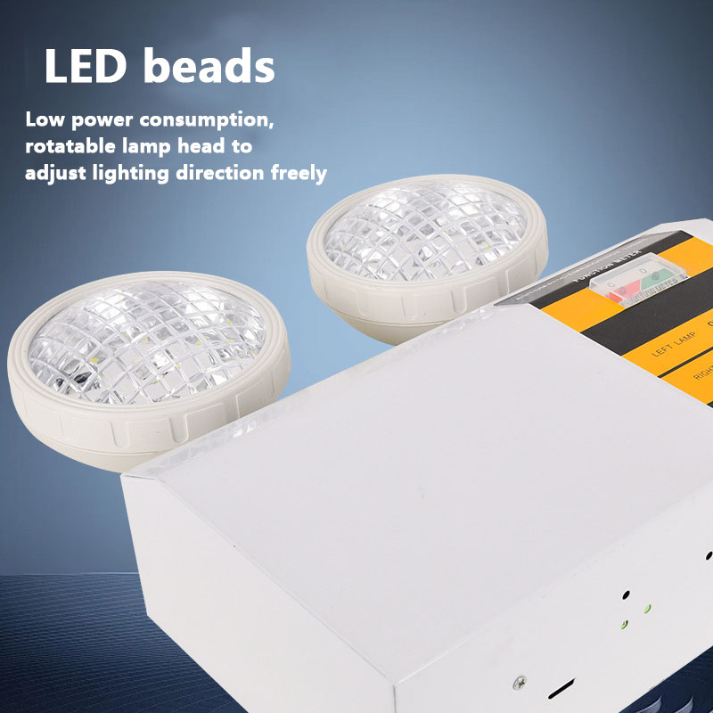 Double-headed Indoor Fire Emergency LED Exit Light with Battery | OEM | Guangdong Supplier