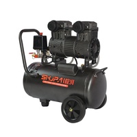Compresseur d'air industriel sans huile 220V AC Power Durable Mini grande tête de bonne qualité Piston Portable refroidi par air-Excellent pour