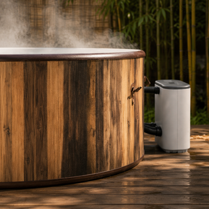 <span class=keywords><strong>Spa</strong></span> gonflable commercial 4 personnes, résistant aux intempéries, portable, avec massage par bulles, pour usage en resort, hôtel et jardin - Product Image 4