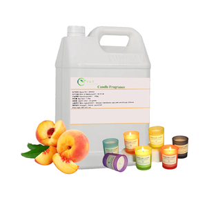 高濃縮ピーチエッセンシャルオイル品質キャンドルフレグランスオイルナチュラルフルーツフレーバーオイルキャンドルバルク用の純粋なエッセンス - Product Image 1