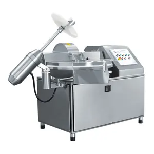 Alta velocidade 20L 40L salsicha tigela de carne chopper mixer carne pasta tigela cortador 80l máquina misturadora de corte