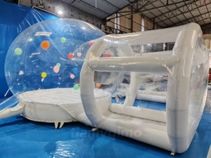 Carpa <span class=keywords><strong>Burbuja</strong></span> Inflable de PVC Reutilizable, Transparente, Impermeable y Duradera, <span class=keywords><strong>Cabaña</strong></span> de Lujo para Fiestas de Cumpleaños Infantiles - Product Image 2