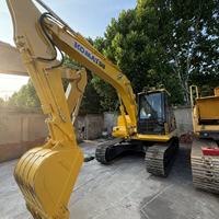 Excavatrice sur chenilles hydraulique Komatsu PC130 d'occasion, 13 tonnes, d'origine japonaise, à vendre