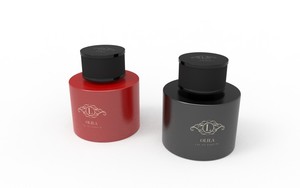 Nuova bottiglia di profumo di vetro di design rivestimento di colore UV bottiglia di profumo bottiglia di profumeria di vetro da 100ml - Product Image 2