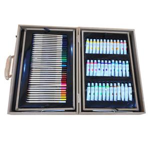 El mejor regalo, juego de <span class=keywords><strong>dibujo</strong></span> de arte DIY <span class=keywords><strong>para</strong></span> niños, ideal <span class=keywords><strong>para</strong></span> principiantes Kit de artista, incluye marcador, lápiz de color de crayón - Product Image 1
