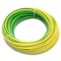 Câble basse tension BVR 1,5 mm 2,5 mm 4 mm 10 mm 16 mm 25 mm, gaine PVC verte/jaune, âme en cuivre toronné, anti-explosion, ignifuge