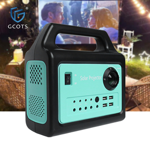 GCOTS 20Ah Super Portable Power Station Multifunction <b>Solar</b> <b>System</b> With 5 LED Bulbs and Projector SL-TYY <b>Solar</b> <b>Light</b> Generator W - Product Image 5